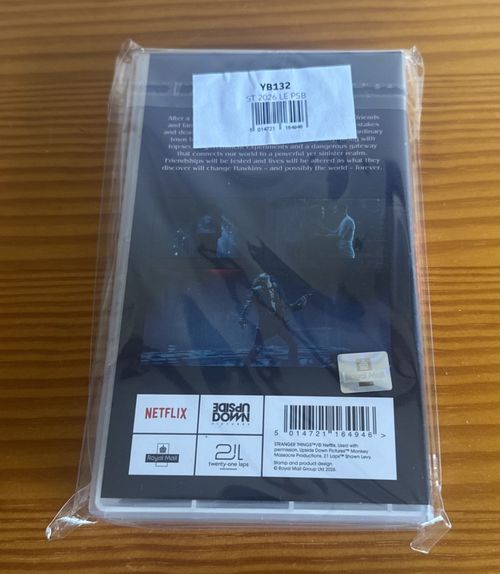 Stranger Things x Royal Mail Limited Edition Prestige Stamp Book 2000 Only — image 2