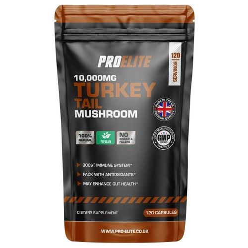Türkiye Tail Mushroom Capsules - 10000mg - Healthy Immune System Healthy Living