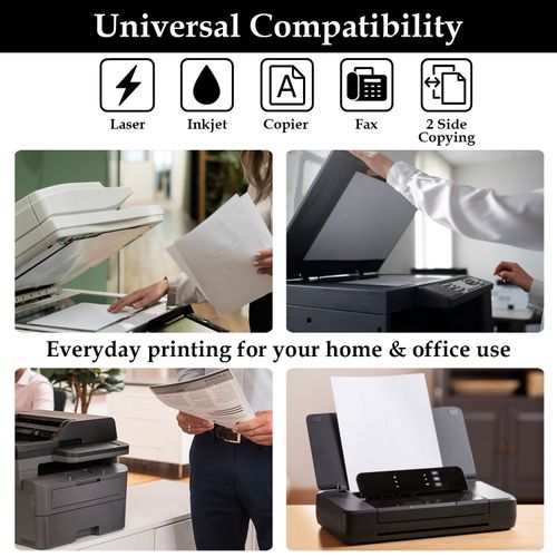 A4 Copy Paper A4, Packs of 500 Sheets Printer Paper, Laser, Inkjet, Fax Paper — image 6