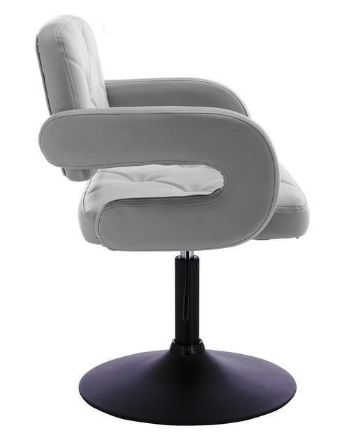 2 X Grey Beauty Spa Salon Gas Lift Hairdressing Salon Chairs Faux Leather — image 5