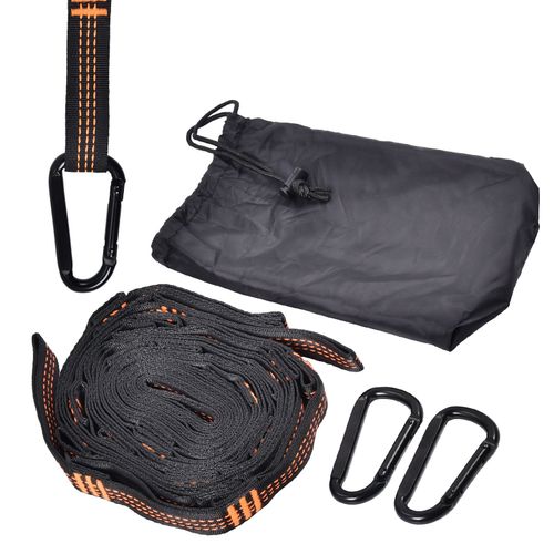 2PCS Heavy -Duty Hammock Straps Adjustable Tree Hanging Belt Outdoor Suspension — image 13