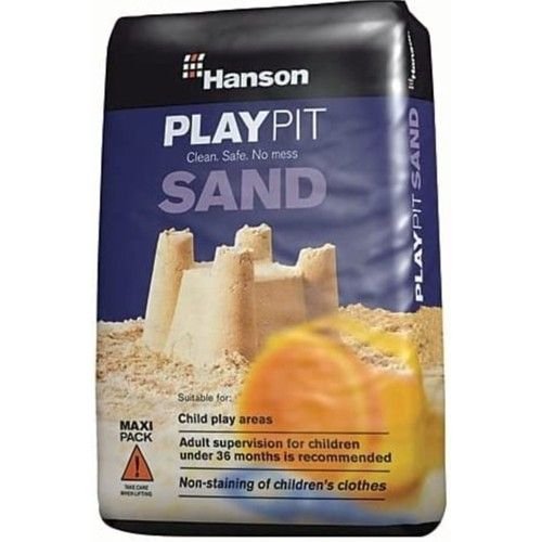 Play Pit Sand 25kg Non-Staining Non-Toxic Sandpit Indoor Outdoor Natural
