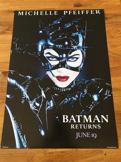 Movie Poster Batman Returns (Catwoman) 420mm x 594mm A2
