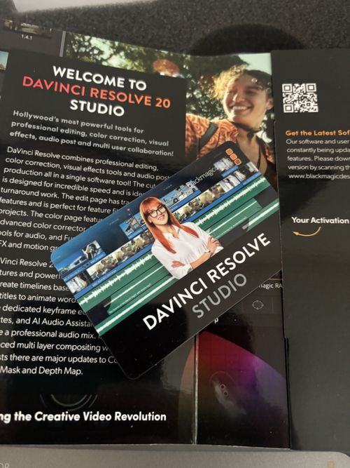Devinci Speed Editor & Davinci Resolve Studio 20 Software — image 1
