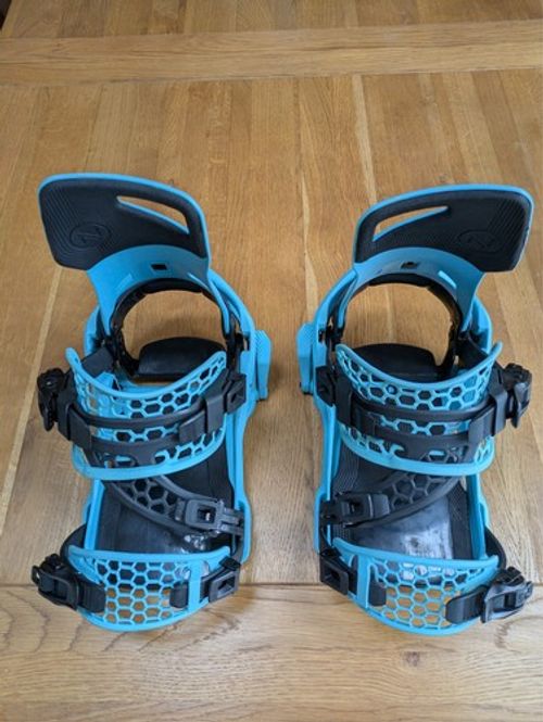 Nidecker supermatic bindings 2025 - Blue - Large - Excellent condition