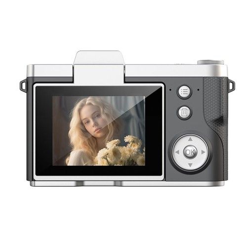Kids Camera CCD Digital Camera 1080P Video Recorder 2.4 Inch Flip Selfie Screen