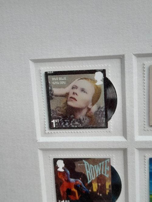 David Bowie Framed Royal Mail Postage Limited Edition Stamps Set (2017) — image 2