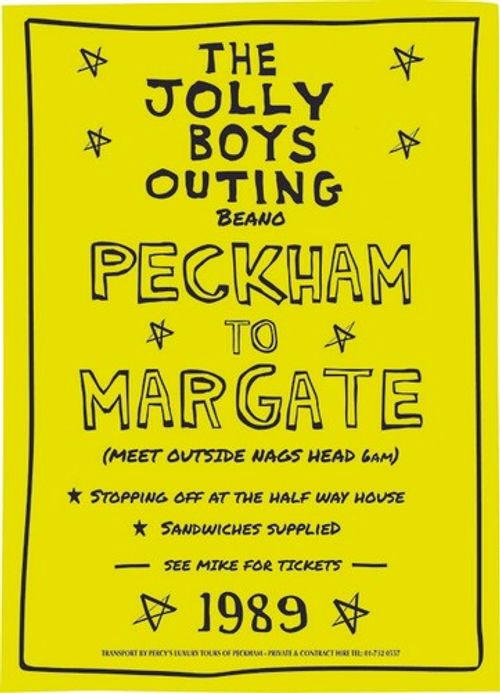 Only Fools and Horses The Jolly Boys Outing Nags Head Booking Advertising POSTER