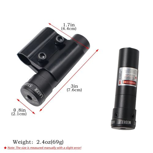 Red Laser Dot Sight Scope Air Gun 20mm Rail Mount Tactical Rifle Pistol Hunting — image 3