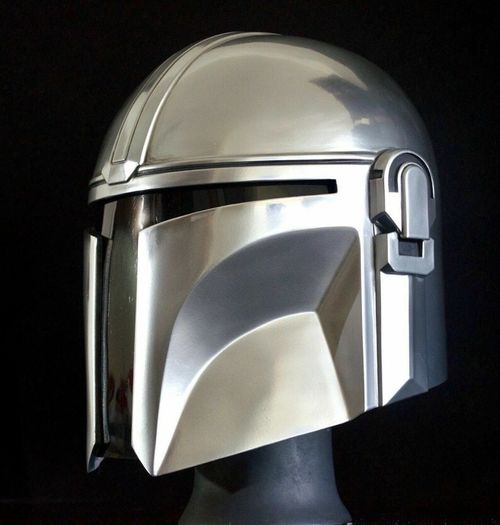 The Mandalorian With Inner Leather / The Replica Helmet / Star Wars Gift — image 3