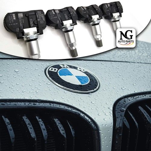 4×GENUINE BMW F15 F16 F20 F21 F23 F30 F31 F32 TPMS Tyre Pressure Control  Sensor
