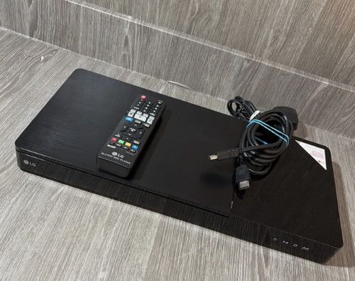 LG BP645 Compact Blu-ray DVD Player WiFi HDMI With Remote H2