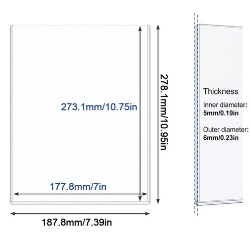 10pcs Comic Book Top Loaders for Current, Toploader Hard Plastic Sleeves Holder — image 3