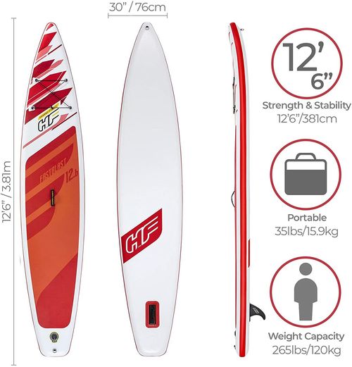 Bestway Hydro-force Inflatable SUP Stand Up Paddle Board Surfboard Kit — image 2