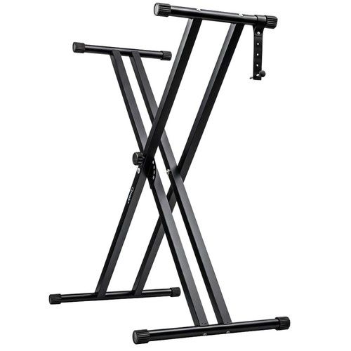 Electronic Piano Double X Stand Music Keyboard Standard Rack Adjustable Height
