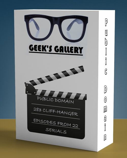 283 Public Domain Cliff-Hanger Episodes of 22 Serials on a 128GB USB Flash Drive — image 2