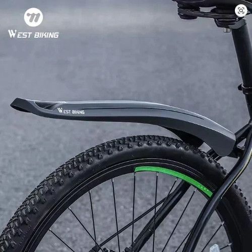 2Pcs Mountain Bike Mudguards MTB Bicycle Mud Guard Tire Fender Front Rear Set