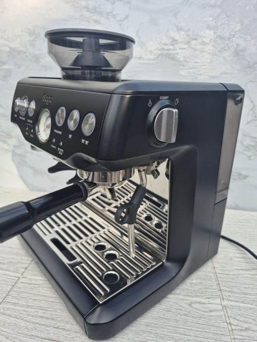 Sage BES875 Espresso Machine, Built-In Grinder, Steam Wand, Black — image 6