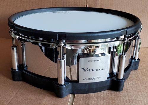 🤖🥁 Roland V DRUMS PD-140DS 14" DIGITAL Mesh snare USB cable CLEAN! E*D*S 🤖🥁 — image 3