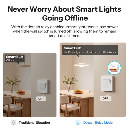 SONOFF MINI-ZB1GS Zigbee 3.0 Smart Switch 16A 3840W Neutral Wire Repeater Timer — image 9
