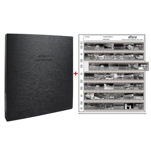 Photo Archival Storage Binder Album+30 x Acid-free 35mm Archival Storage Pages