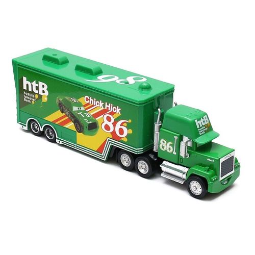 Disney Pixar Cars NO.86 Chick Hicks & Mack Truck Toy Car Loose Kids Toy New — image 4