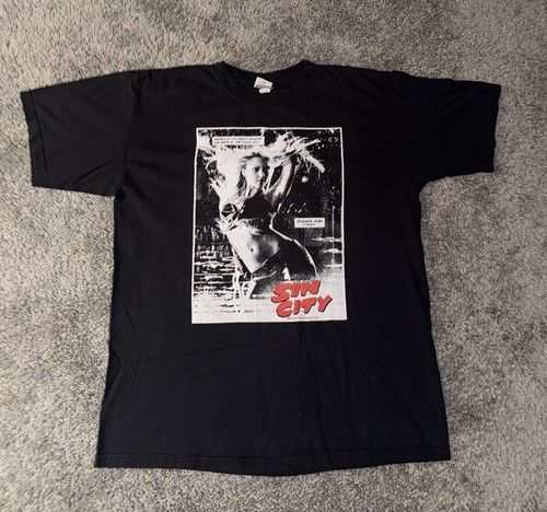 2005 Sin City Jessica Alba Nancy Callahan T-Shirt vintage 