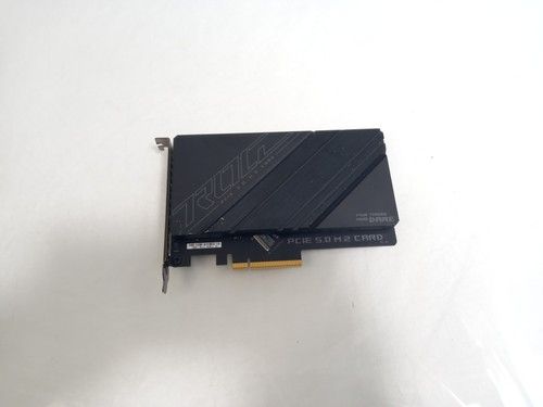 ASUS ROG PCIE 5.0 M.2 Card NVME Gen 5 PCIe Adapter Card