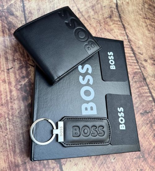 HUGO BOSS Wallet and Key Ring Gift Box — image 6