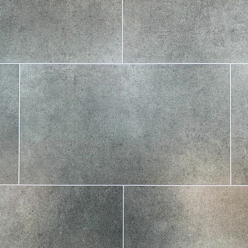 Grey Bathroom Cladding Tile Effect 8mm PVC Wall Panels Shower Wet Wall 4 Pack — image 1
