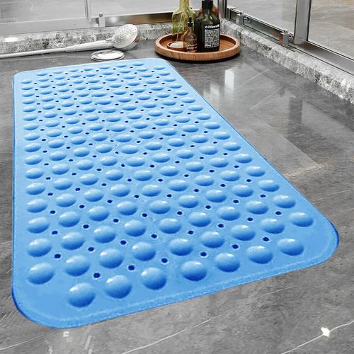 Non Slip Bath Mat Extra Large Shower Mat Bathtub Anti-Mold Rubber Strong Suction — image 4