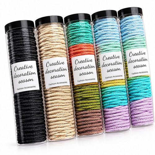 100Pcs Solid Color Elastic Hair Ties Ponytail Bands Hair Accessories Hair Bands