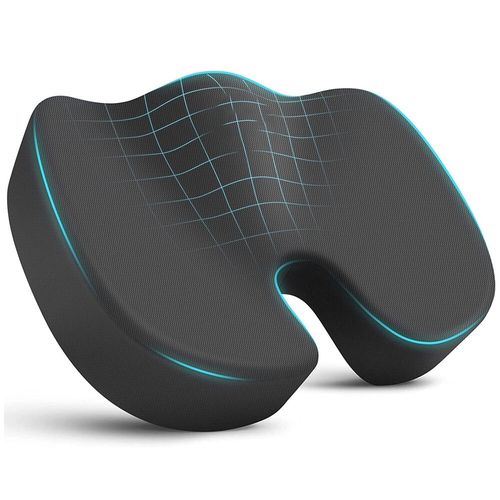 Cushion Seat Pillow Orthopaedic Coccyx Back Pain Relief Memory Foam Office Chair — image 3