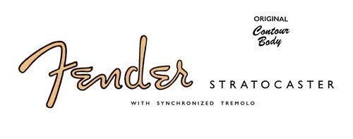 Waterslide Decals for Fender Telecaster / Stratocaster Guitar Headstocks