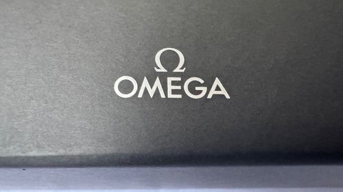 Genuine OMEGA Speedmaster Presentation Box Set – Black Original Omega Case Set — image 3