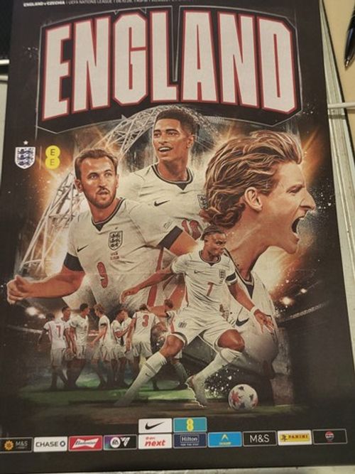 England v Czechia UEFA Nations League 2026/27 Official Matchday Programme