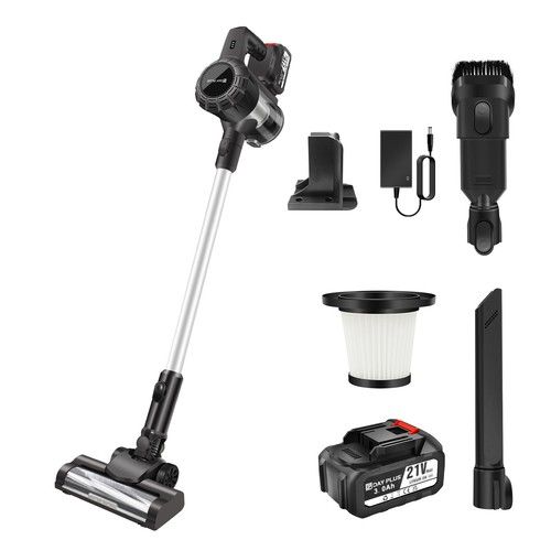 6000W 6 in 1 Upright Stick Power Vacuum Cleaner Cordless Bagless Handheld Hoover