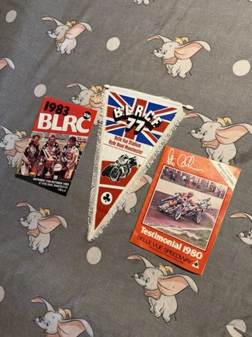 Vintage Speedway collection of Peter Collins & Belle Vue collection. 