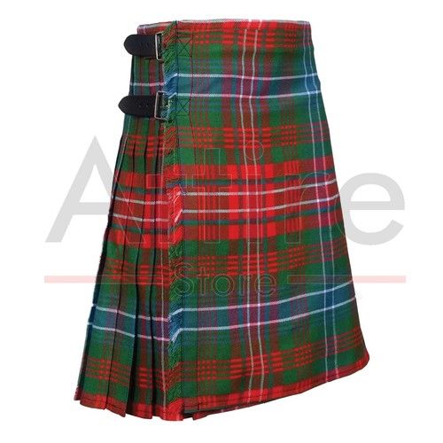 Scottish Handmade Traditional Wilson Tartan Kilt - Clan Wilson Tartan