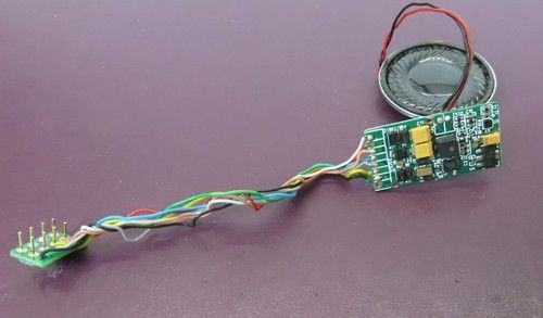 Hall Class 4900 Steam Hornby DCC Sound Decoder 8 Pin OO gauge no box (L58)