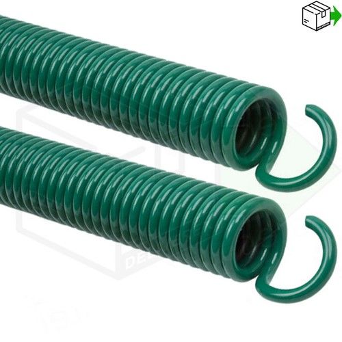 HENDERSON GREEN GARAGE DOOR GREY SILVER YELLOW DOLPHIN DOUBLE SPRING REPLACEMENT