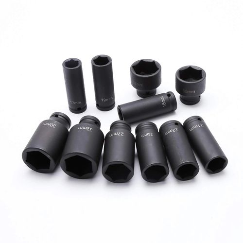 35Pcs Heavy Duty Deep Impact Socket Set 1/2" Drive 6 Point Thin Wall 8MM - 32MM — image 4