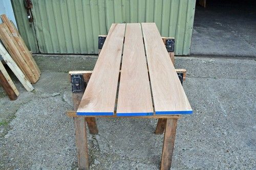 Solid Oak boards 1x8" Smooth 4 Square Edges 20x195mm - 3pcs at 8ft (2.4m+)