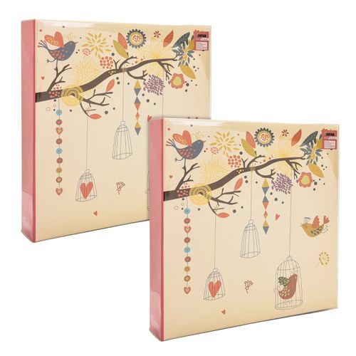 ARPAN XL Self-Adhesive Photo Album 3-Ring Binder 20 Sheets 40 Sides - Pack of 2 — image 1