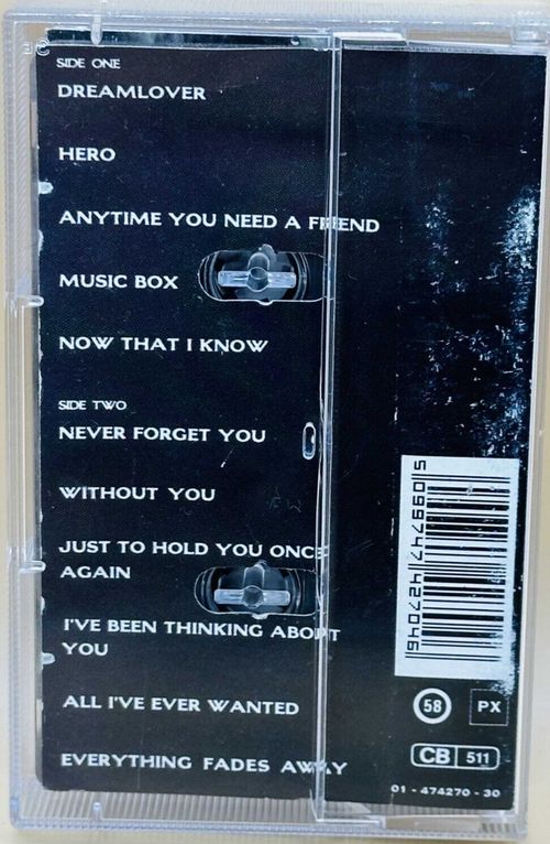 Mariah Carey - Music Box Cassette — image 2