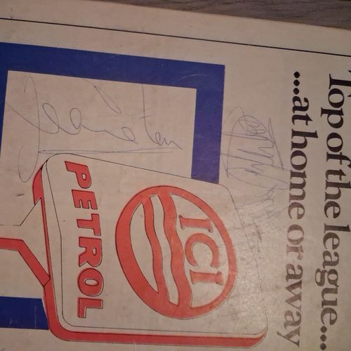JOBLOT OF AUTOGRAPHED PROGRAMMES — image 7