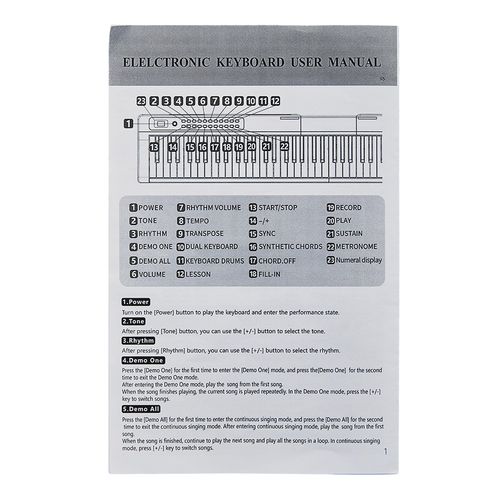 Digital Piano 88 Key Weighted Keyboard Foldable Electric Piano Beginner Adults — image 17