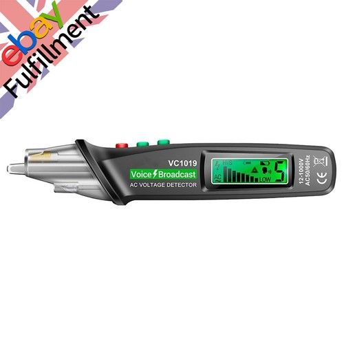 12V-1000V Positioning Voltage Tester Electric Wire Detector Test Pen Tool Kit
