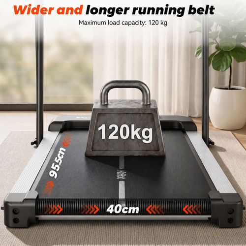 Home Treadmill with 12% Incline Bluetooth LED Safety Key 12 Programs — image 11