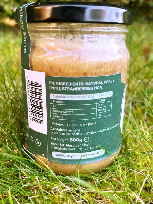 1.2kg CREAM HONEY  100% ORGANIC PURE RAW NATURAL (Various types of honey) 4x300g — image 3